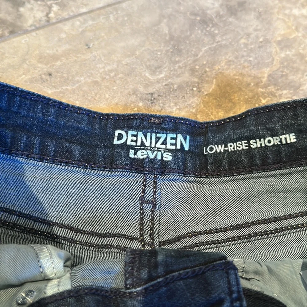 Short denim shorts